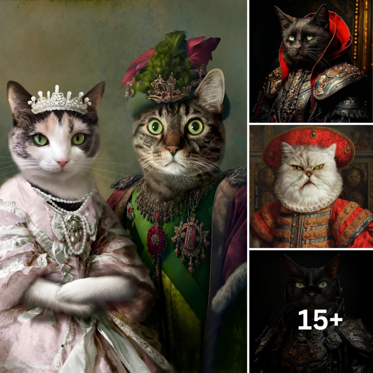 Artistic Genius Replaces People with Adorable Cats in Classic Paintings!