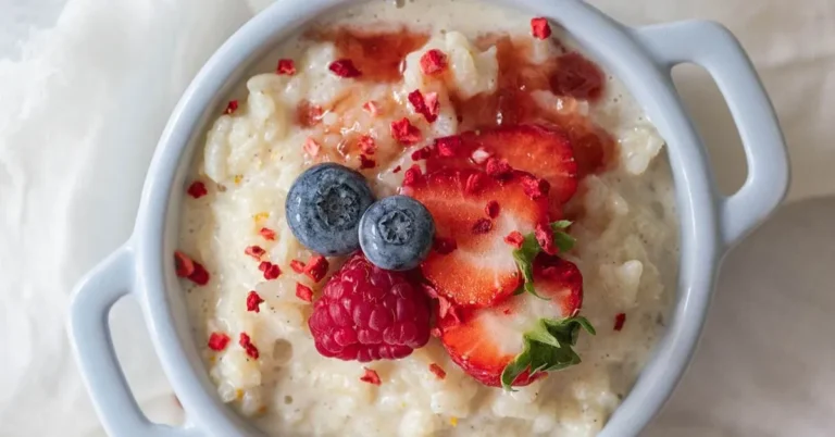 Creamy Rice Pudding