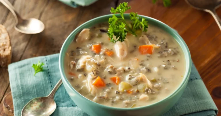 Creamy Turkey and Wild Rice Soup