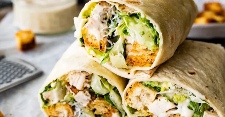 Grilled Chicken Caesar Wraps