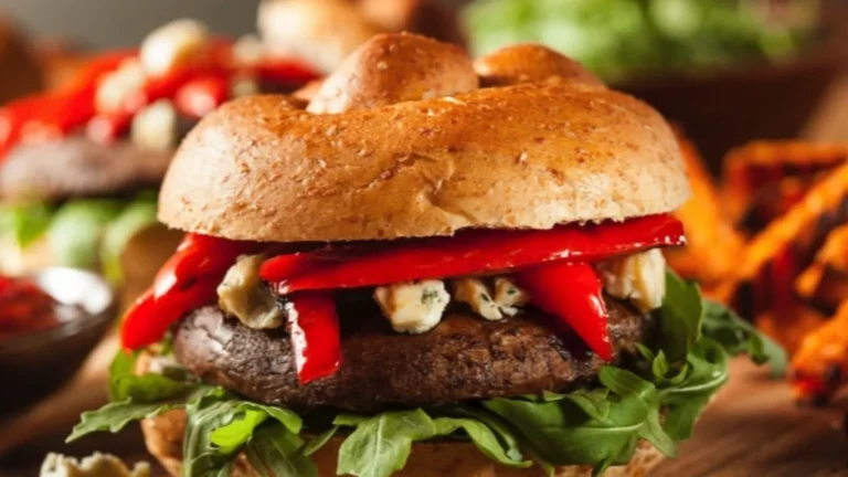 Grilled Portobello Mushroom Burgers