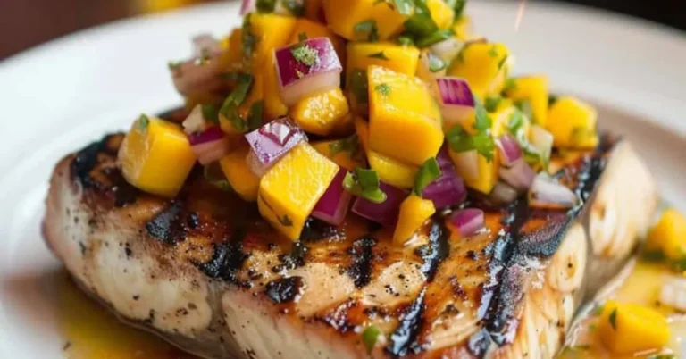 Grilled Swordfish with Mango Salsa