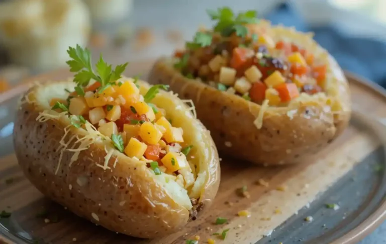 Jacket Potatoes with various Fillings