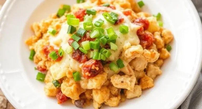 Loaded Baked Potato & Chicken Casserole