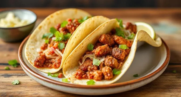Mexican Tacos de Chorizo