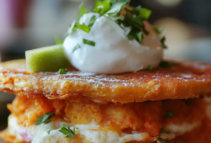 Mexican Tortas de Chilaquiles
