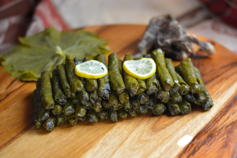 Middle Eastern Stuffed Grape Leaves