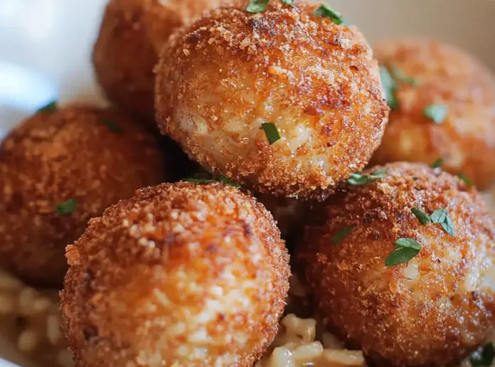 Mushroom Risotto Balls