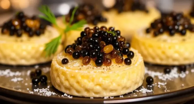 Russian Blini with Caviar