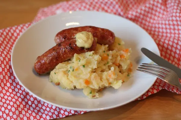 Sausages and Mashed Potatoes