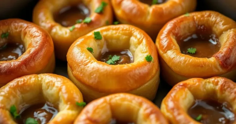 Sausages in Yorkshire Pudding Batter