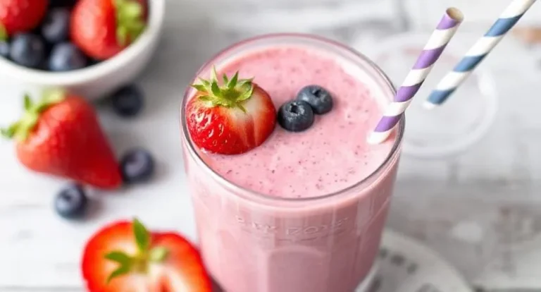 Strawberry Blueberry Smoothie