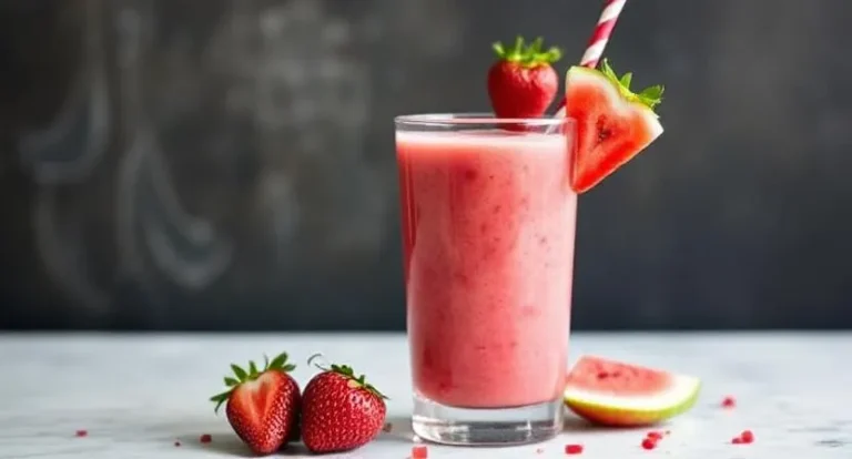 Strawberry Watermelon Smoothie