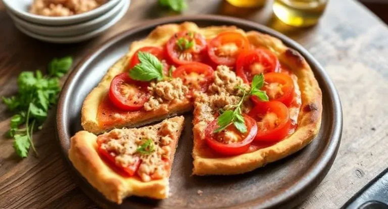 Tuna and Tomato Tart