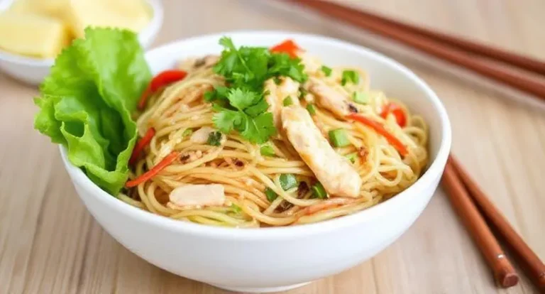 Asian Chicken Noodle Salad