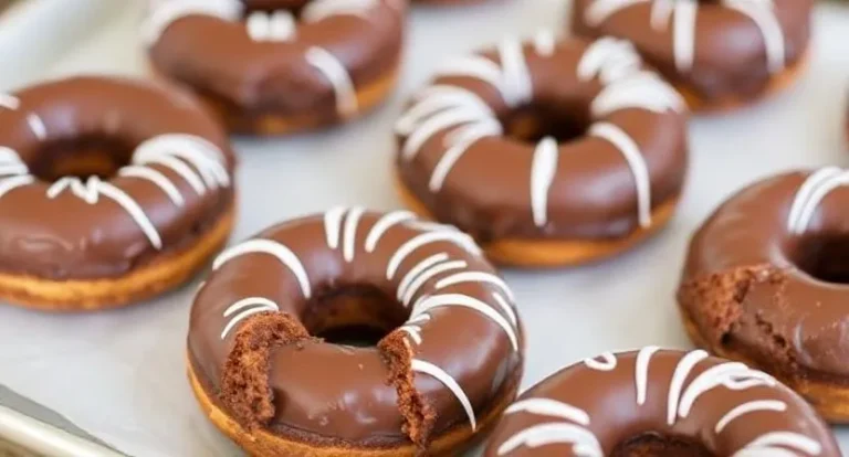 Baked Chocolate Donuts