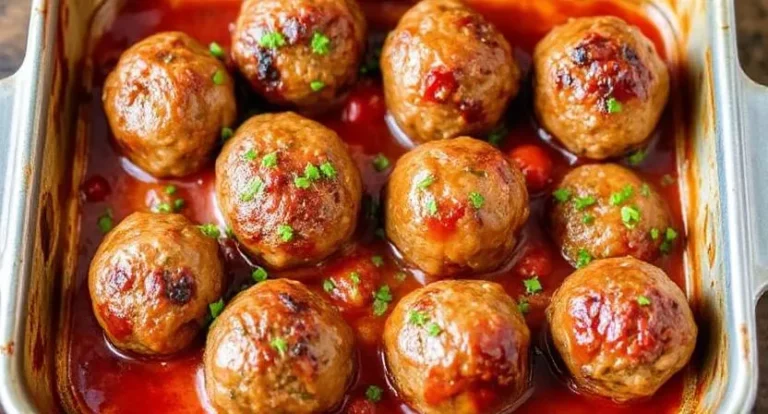 Baked Meatballs