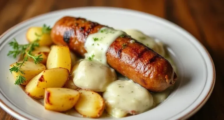Baked Sausage with Potatoes