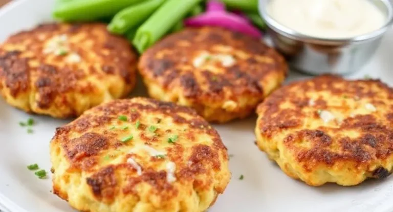 Cheesy Chicken Fritters