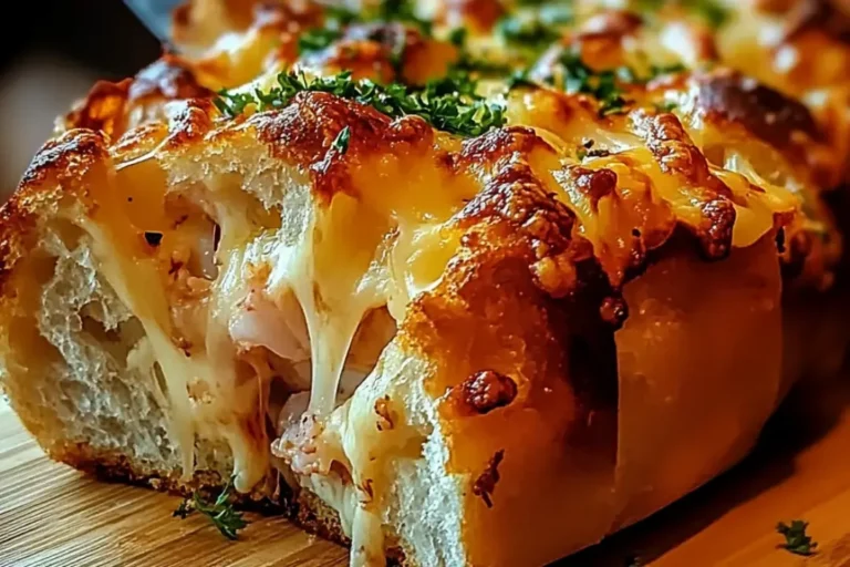 Cracked Crab Cheese Bread