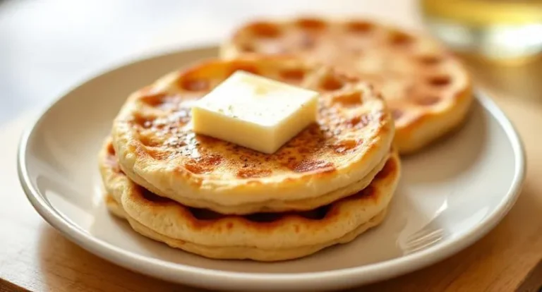 Crumpets with Butter