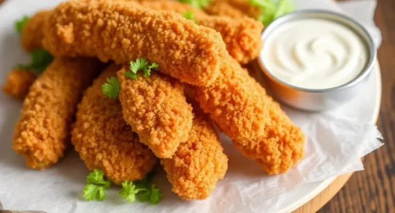 Crunchy Crispy Chicken Strips
