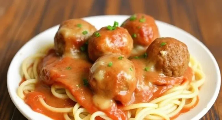 Easy Salisbury Steak Meatballs