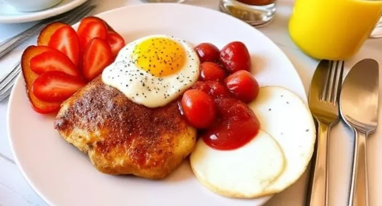 Full English Breakfast:  A Hearty Start to the Day
