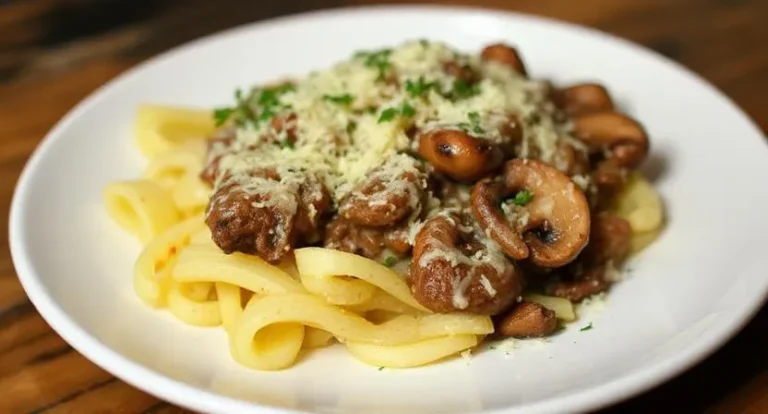 Garlic Parmesan Mushrooms