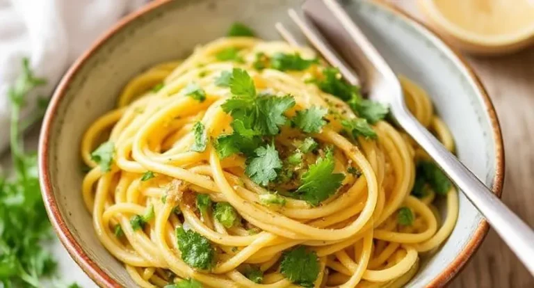 Garlicky Buttered Noodles with Fresh Herbs