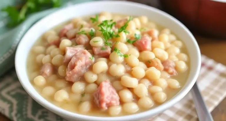 Homemade Ham & White Beans