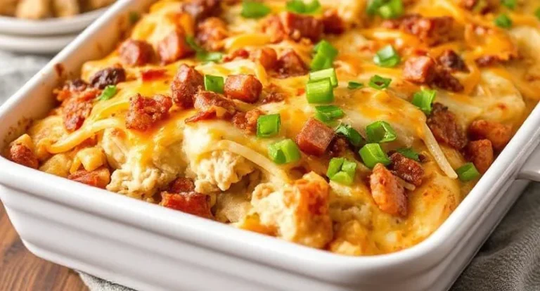 Loaded Baked Potato Chicken Casserole