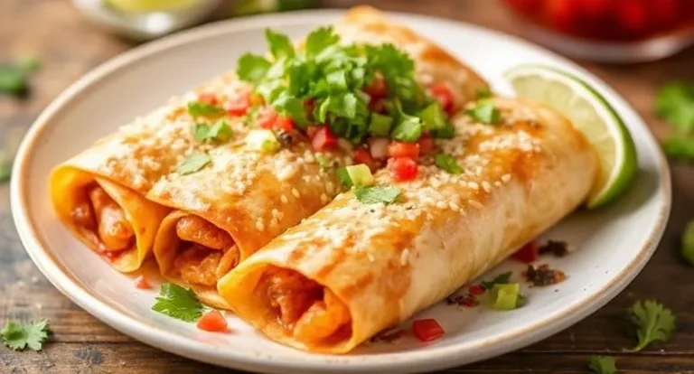 Mexican Flautas: A Crunchy Delight