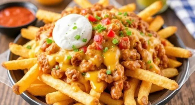 Philly Cheese Fries:The Ultimate Comfort Snack!