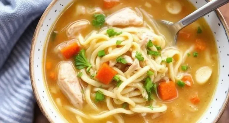 Quick and Easy Chicken Noodle Soup