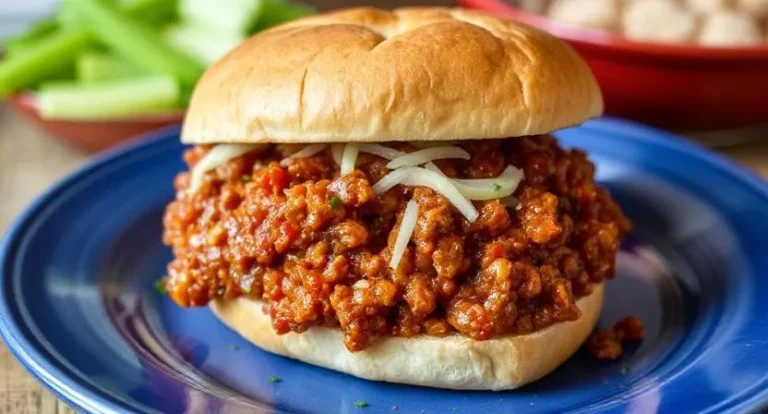 Sloppy Joe Sandwich