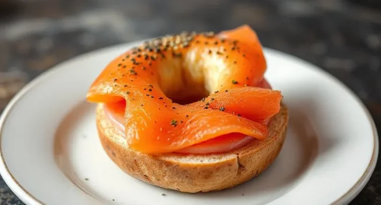 Smoked Salmon Bagels