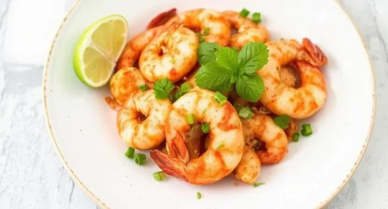 Spicy Shrimp with Zesty Lime