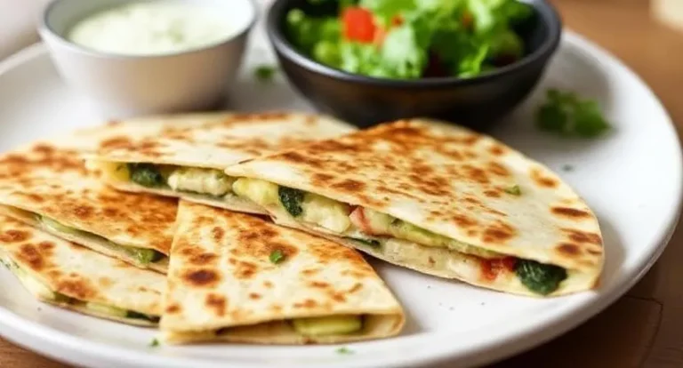 Zucchini Quesadillas: A Mexican Delight