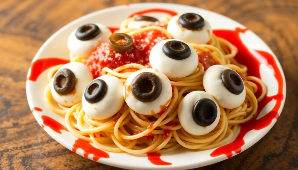 Eyeball Pasta