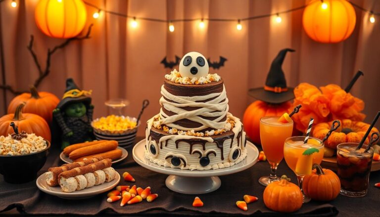Spooky Halloween Cake