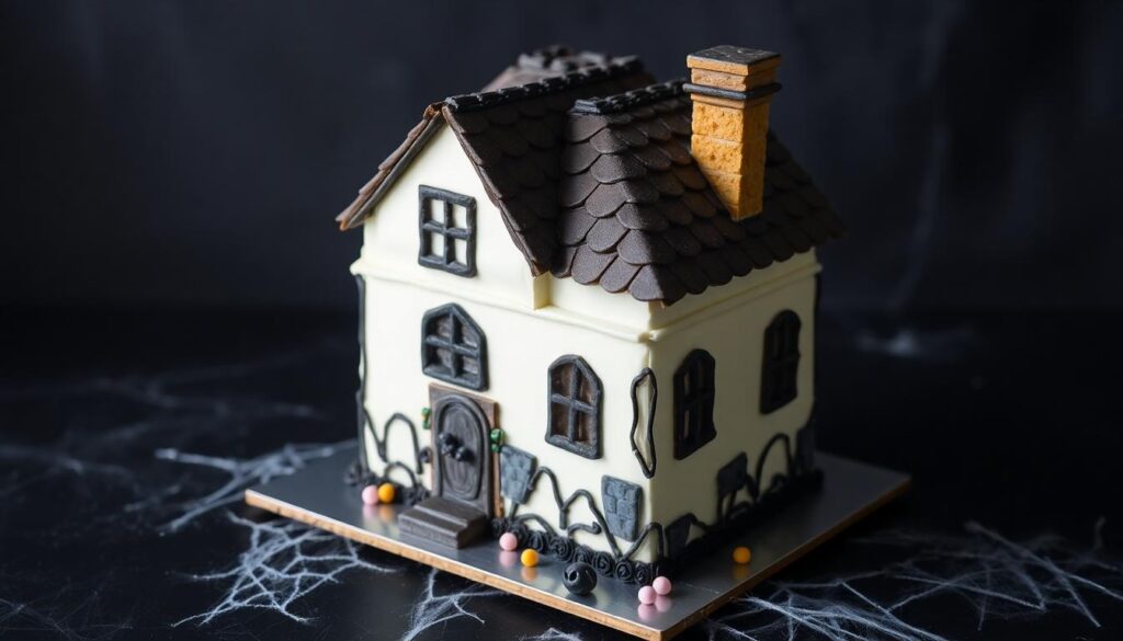 Haunted House Cake