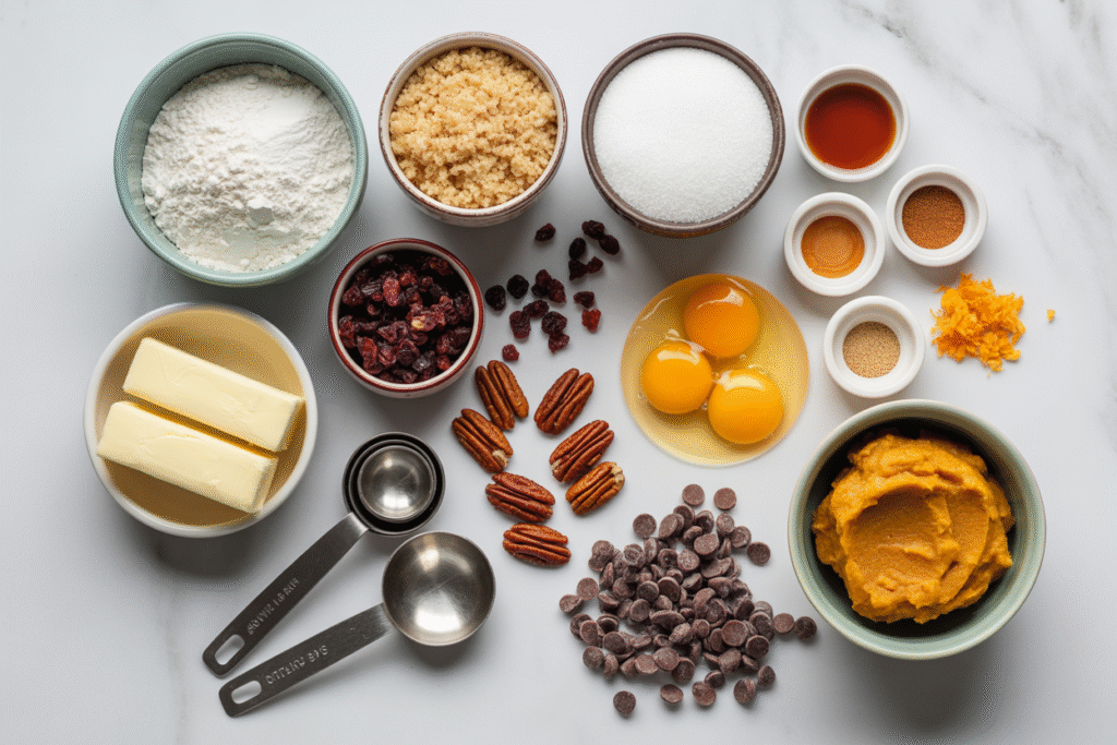 Thanksgiving Cookie Ingredient Notes