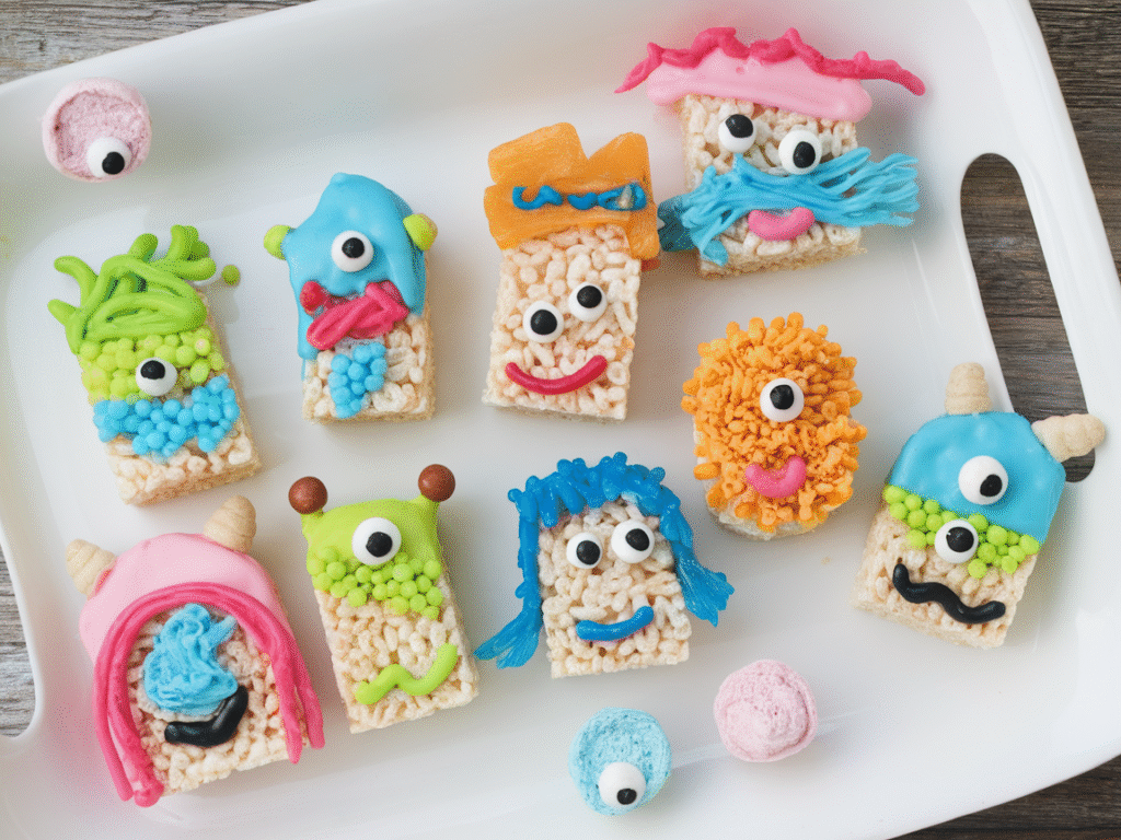Monster Rice Krispie Treats