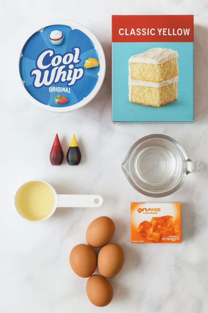 halloween poke cake ingredients
