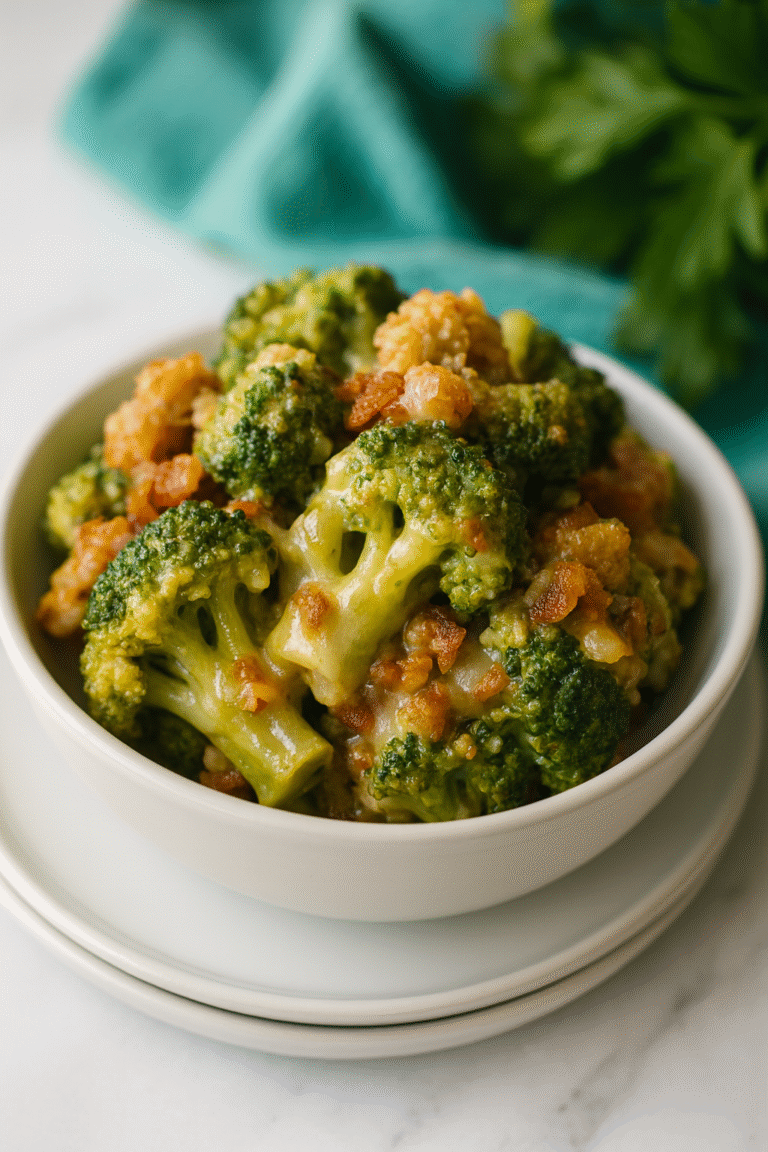 Slow Cooker Broccoli Casserole – Family Favorite
