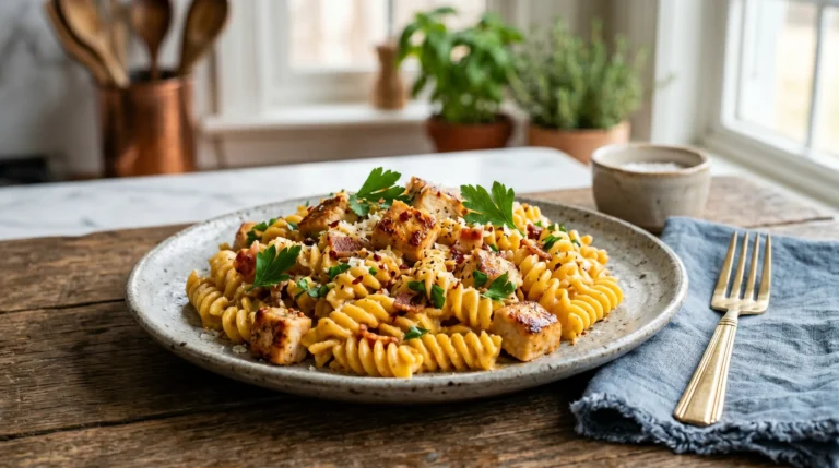 Cajun Cream Cheese Chicken Pasta