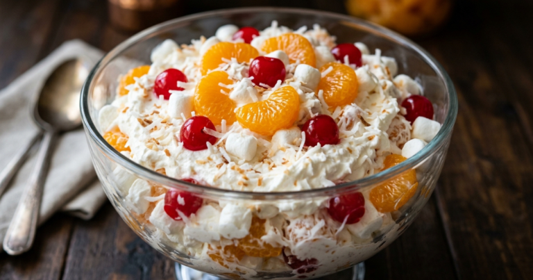 Dreamy Ambrosia Salad The Ultimate Creamy Fruit Classic