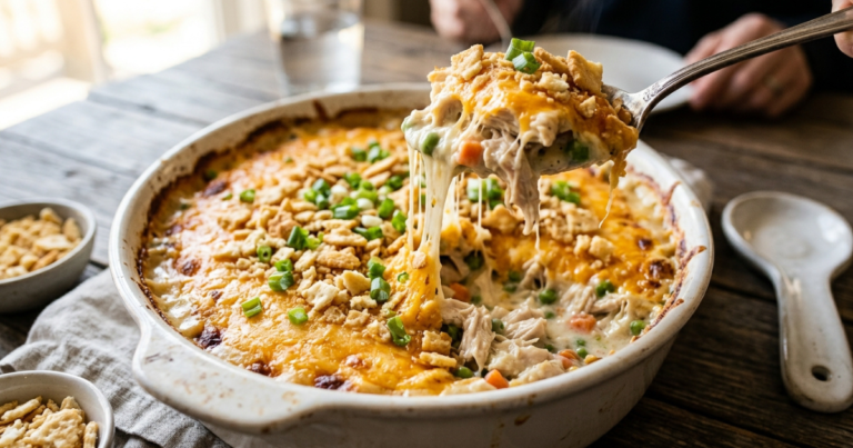 Indulgent Million Dollar Chicken Casserole That Wows