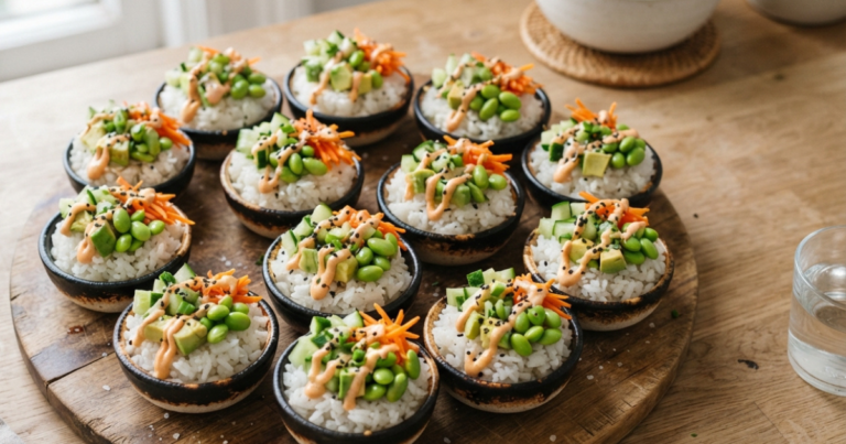 Sushi Cups The Irresistible Savory Snack Everyone is Talking About